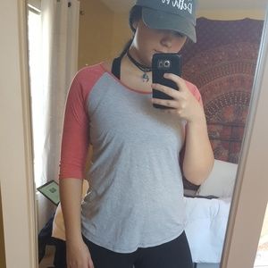 Cotton On Quarter Sleeve Baseball Tee